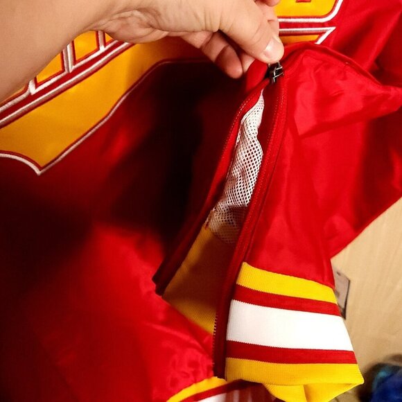 Starter New Kansas City Chiefs Red Windbreaker XL - Picture 6 of 11